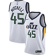 Nike Youth Utah Jazz Donovan Mitchell #45 White Dri-FIT Swingman Jersey