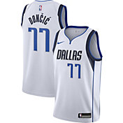 Nike Youth Dallas Mavericks Luka Doncic #77 White Dri-FIT Swingman Jersey