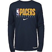 Nike Youth Indiana Pacers Dri-FIT Practice Long Sleeve Shirt
