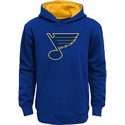 NHL Youth St. Louis Blues Prime Fleece Royal Pullover Hoodie