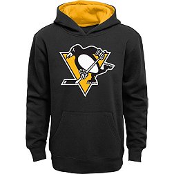 NHL Youth Pittsburgh Penguins Prime Fleece Black Pullover Hoodie