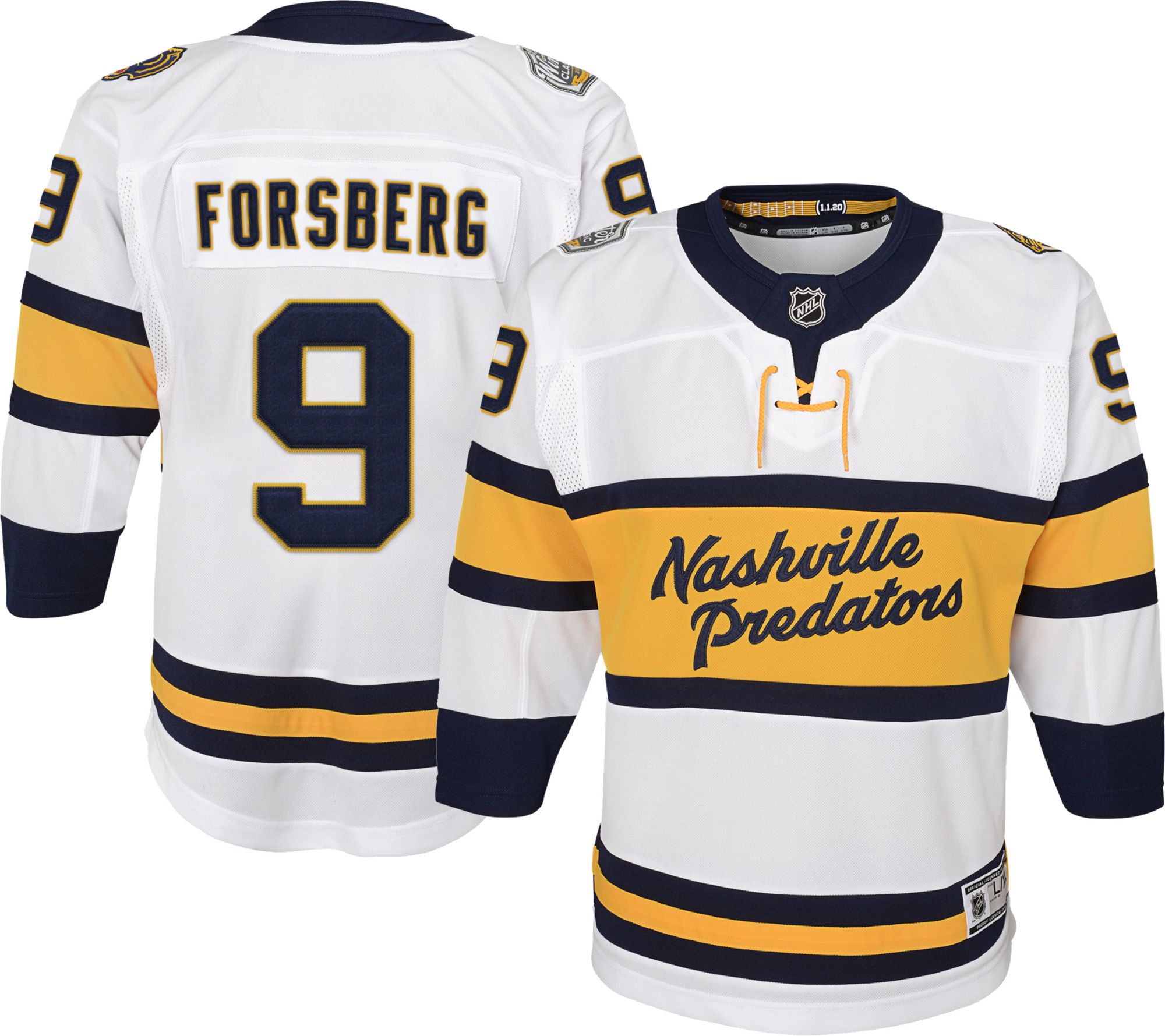 forsberg winter classic jersey