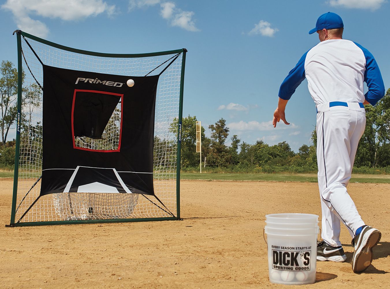 primed batting net