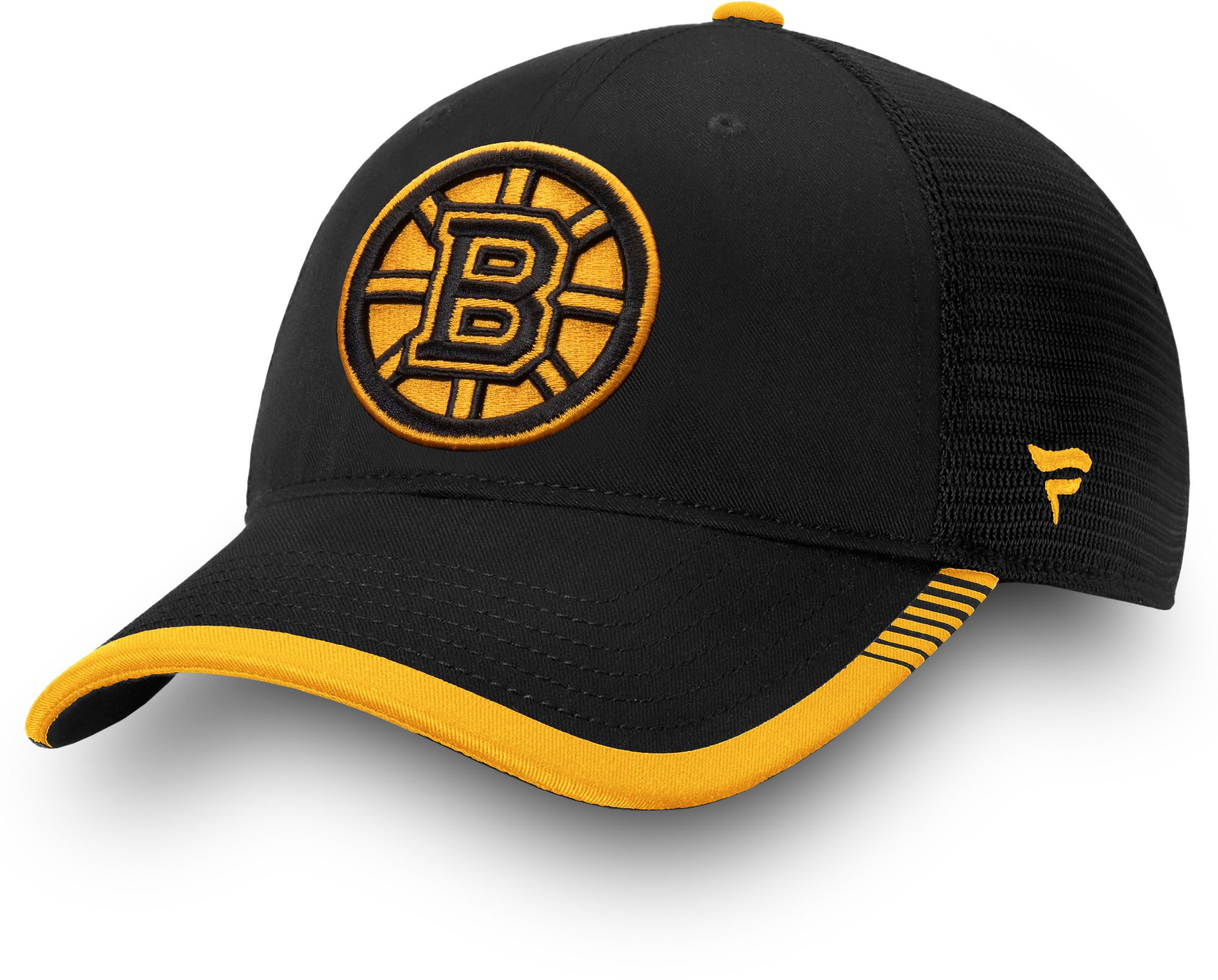 boston bruins trucker hat