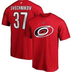 NHL Men's Carolina Hurricanes Andrei Svechnikov #37 Red Player T-Shirt