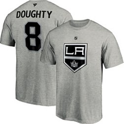 NHL Men's Los Angeles Kings Drew Doughty #8 Grey Player T-Shirt
