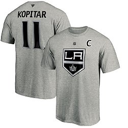 NHL Men's Los Angeles Kings Anze Kopitar #11 Grey Player T-Shirt