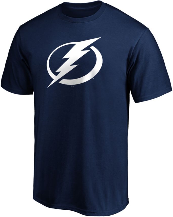 Nhl Men S Tampa Bay Lightning Primary Logo Blue T Shirt Dick S