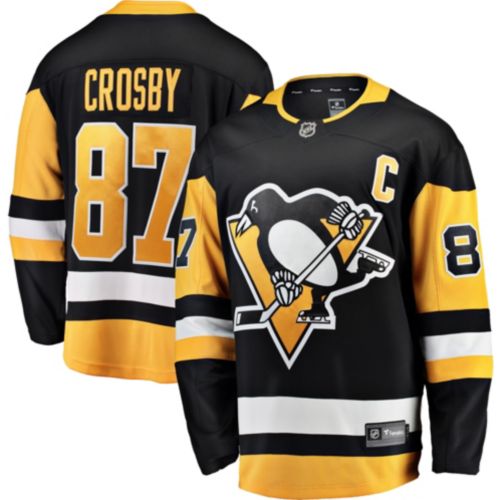 Away Jersey Sidney Crosby Jersey Authentic NHL Men's Pittsburgh