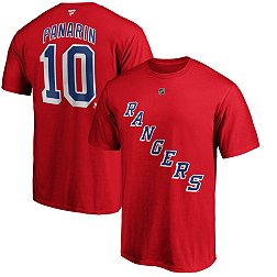 NHL Men's New York Rangers Artemi Panarin #10 Red Player T-Shirt