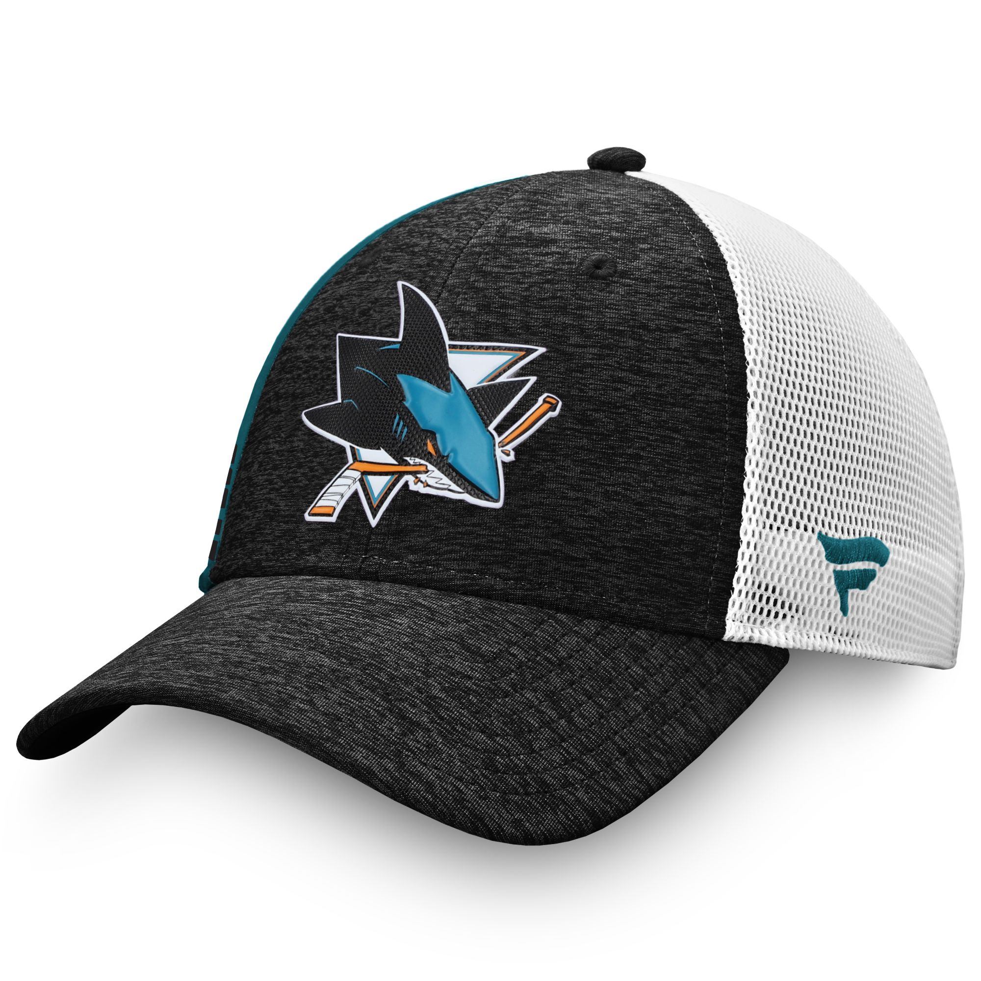 san jose sharks trucker hat