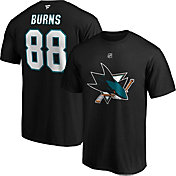 NHL Men's San Jose Sharks Brent Burns #88 Black Player T-Shirt