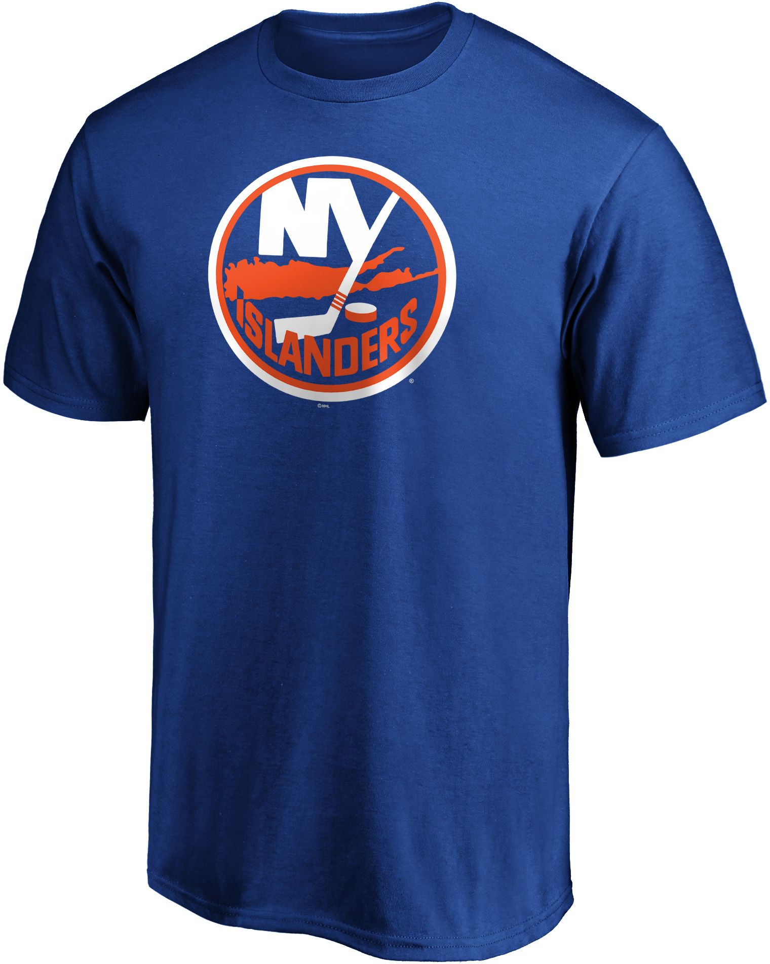 NHL Men's New York Islanders Primary Logo Royal T-Shirt