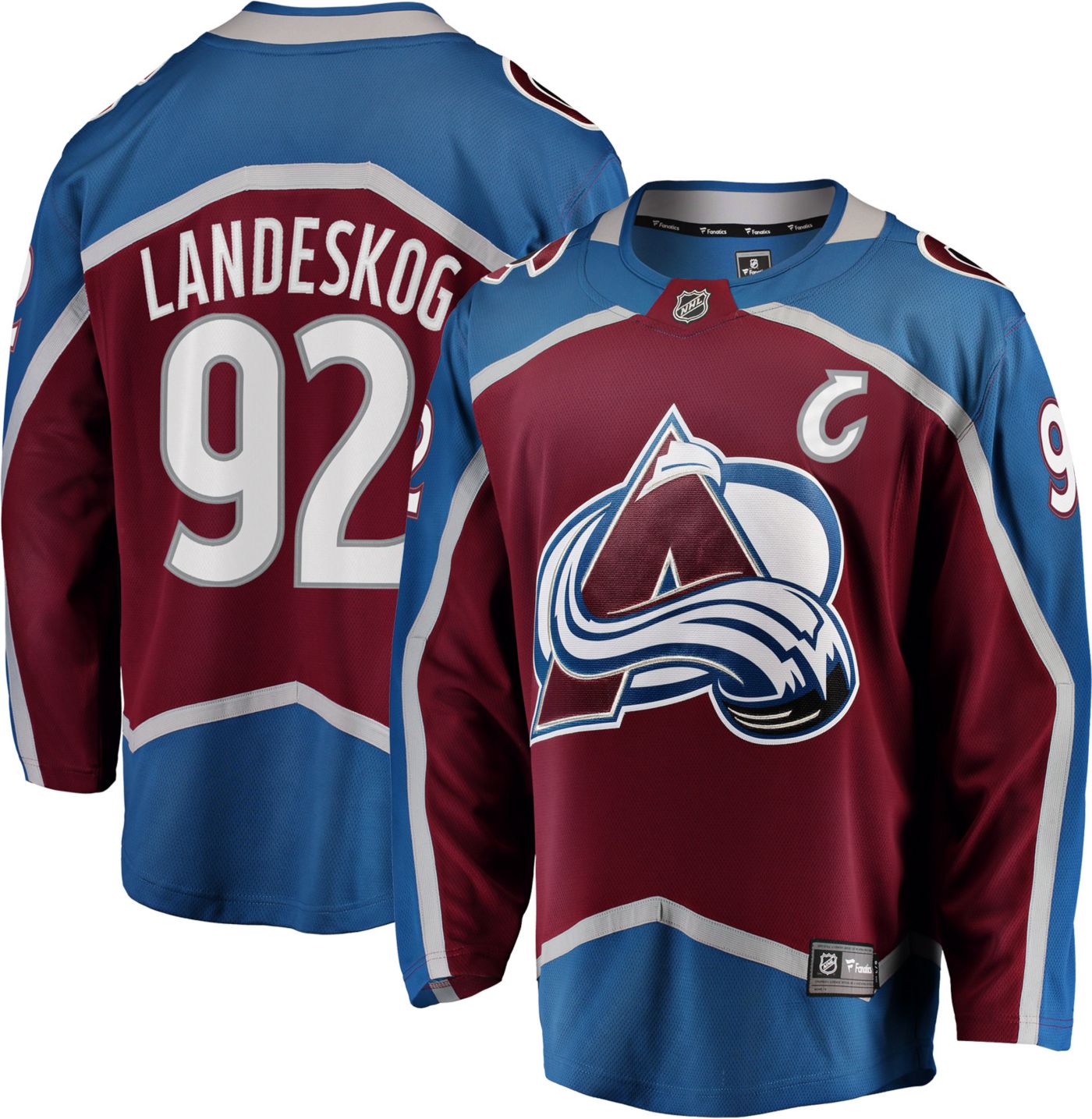 NHL Men's Colorado Avalanche Gabriel Landeskog #92 ...