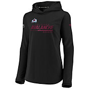NHL Women's Colorado Avalanche Travel Black Pullover Sweatshirt