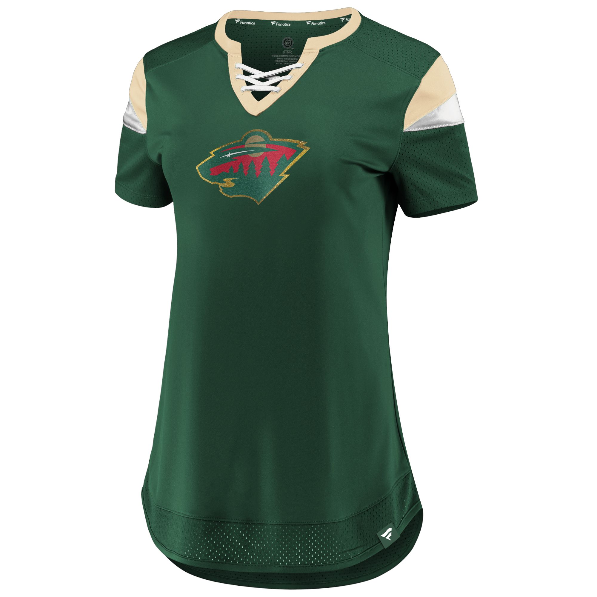 Men's Minnesota Wild Shirt Fanatics Green Hometown T-Shirt