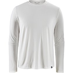 Columbia Men's Cast Away Zero II Knit Long Sleeve Shirt, Breathable, UV Sun Protection White