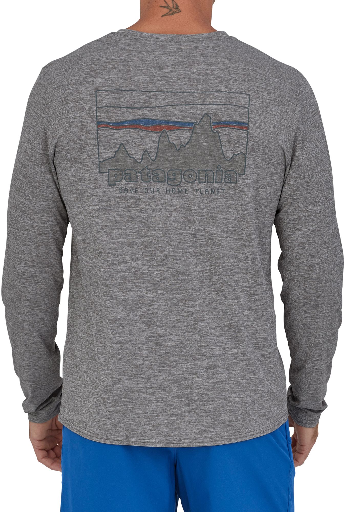Patagonia Men's Capilene Cool Daily Graphic Long Sleeve Shirt