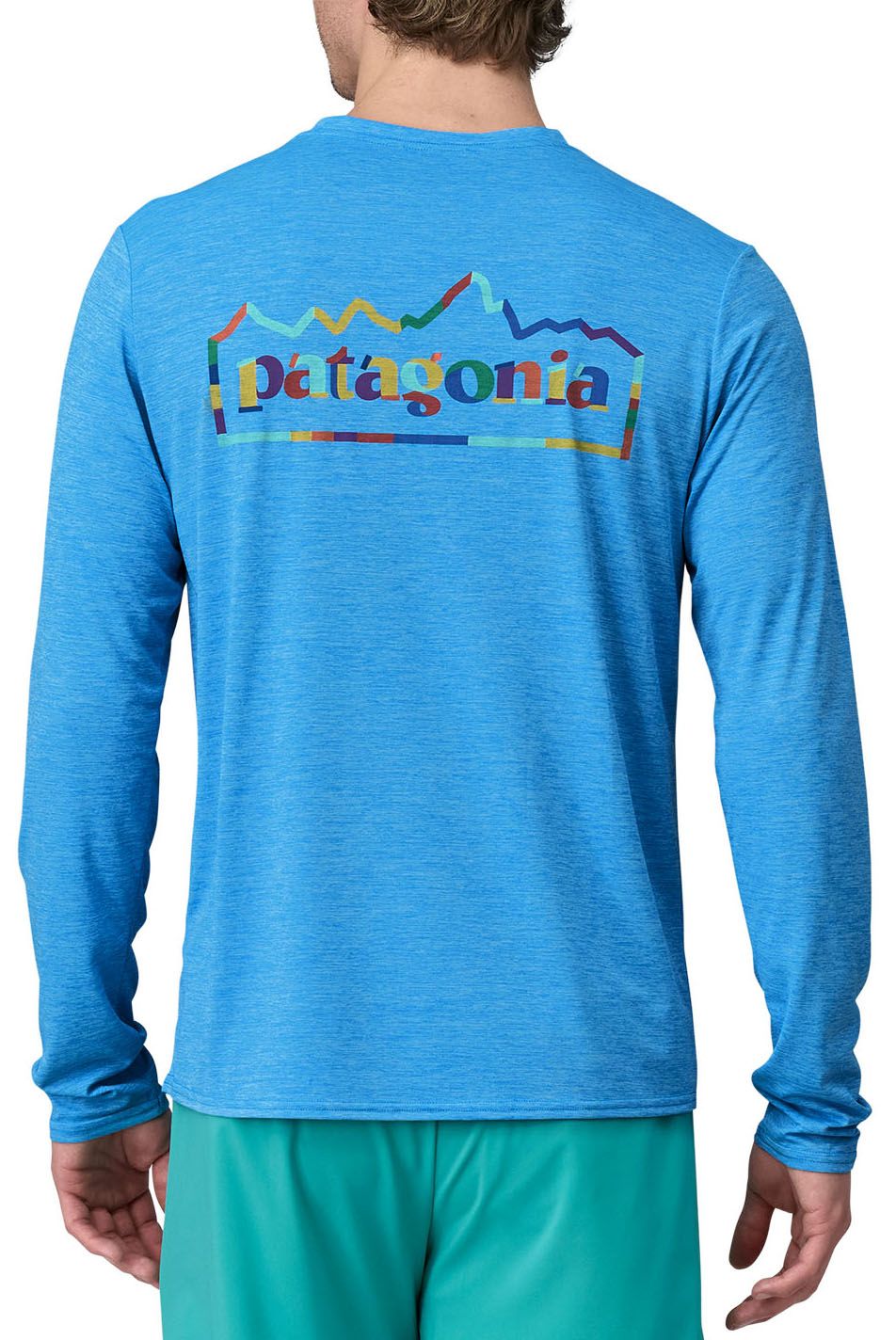 Patagonia Men's Capilene Cool Daily Graphic Long Sleeve Shirt - Multi