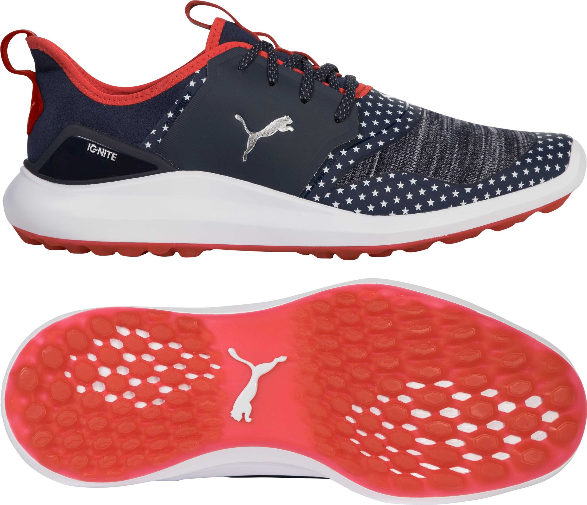 PUMA Men's IGNITE NXT Patriot Golf Shoes