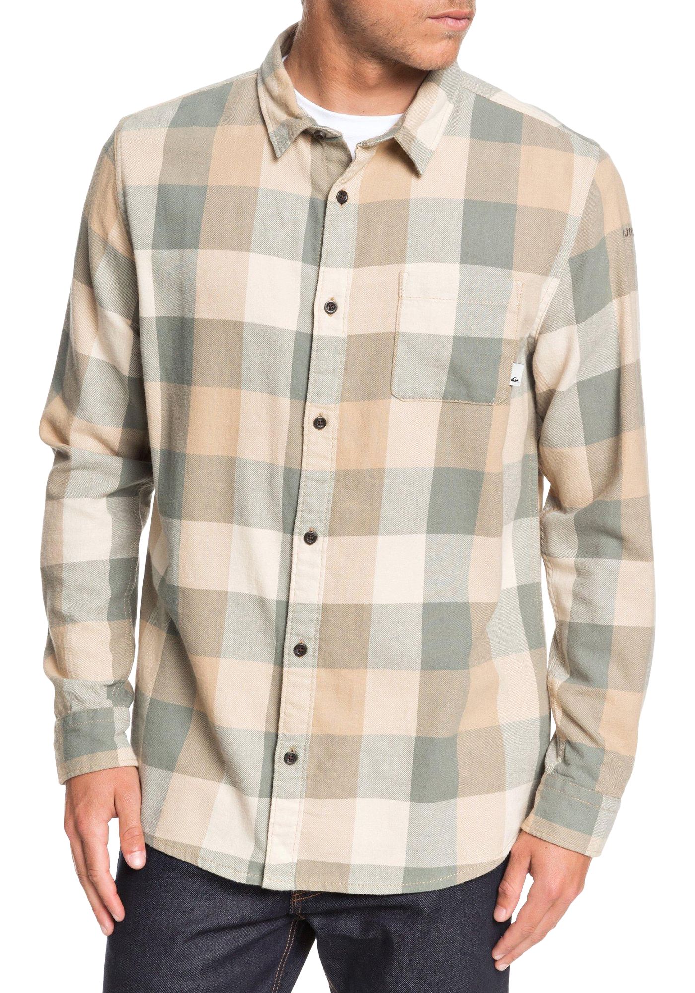  Quiksilver  Men s Motherly Flannel Long Sleeve Shirt  DICK 