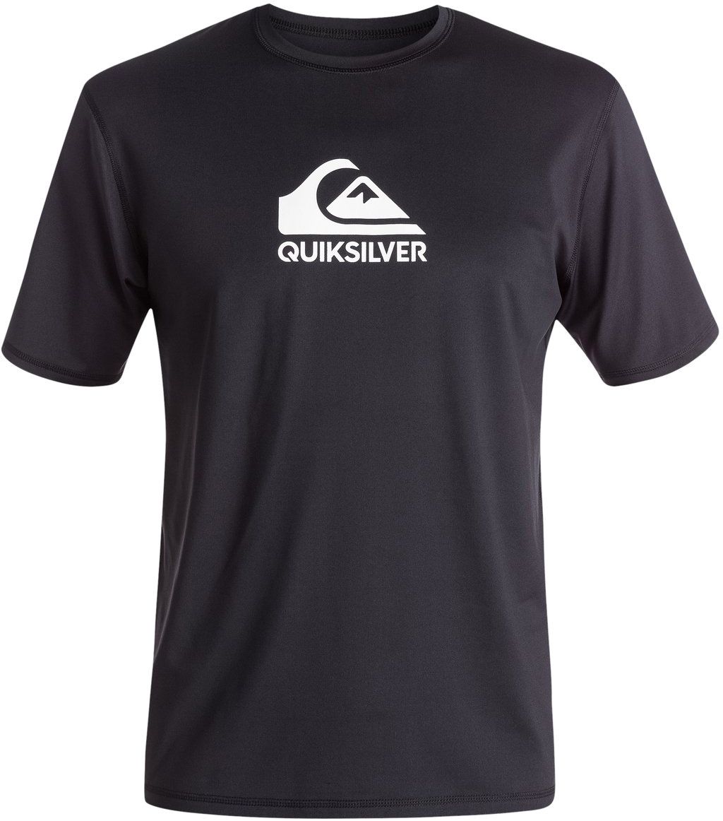 Quiksilver Men's Solid Streak Short Sleeve Rash Guard