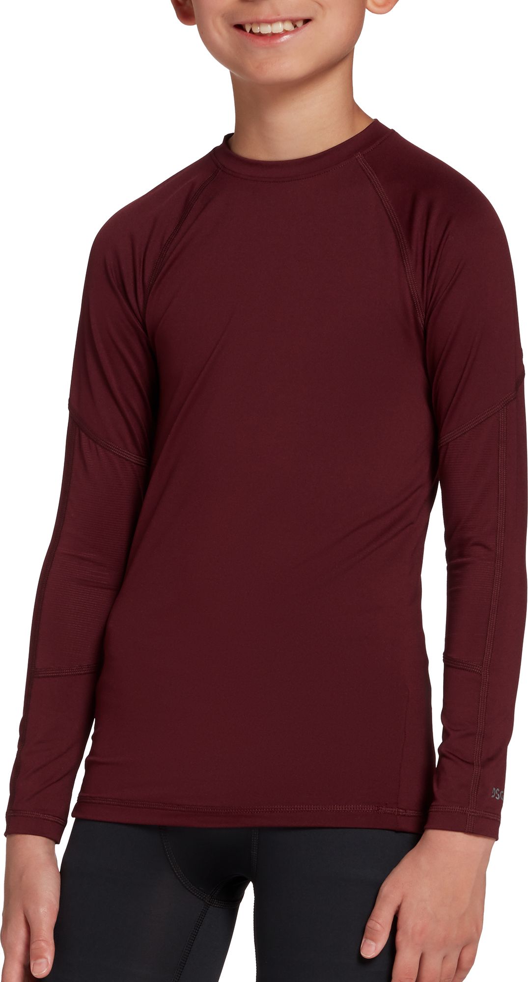 DSG Boys' Compression Long Sleeve Shirt