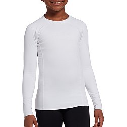 DSG Girls' Cold Weather Compression Crew Neck Long Sleeve Shirt