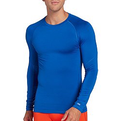 Thermal Undershirt for Men Mock Turtleneck(Marled Blue,S) at  Men's  Clothing store