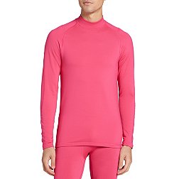 DSG Men's Cold Weather Compression Mock Neck Long Sleeve Shirt