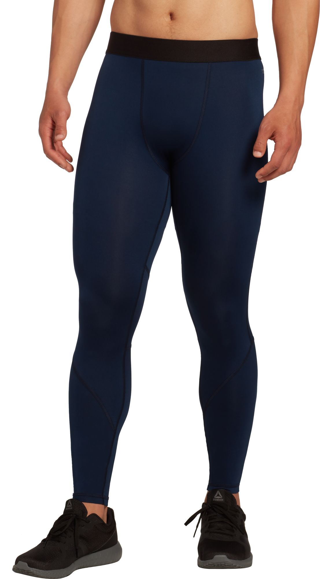 navy blue nike compression pants