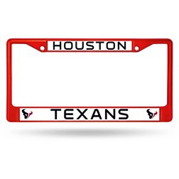 Rico Houston Texans Colored Chrome License Plate Frame