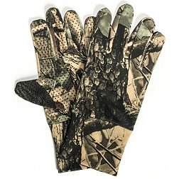 QuietWear Men's Camo Spandex Gloves