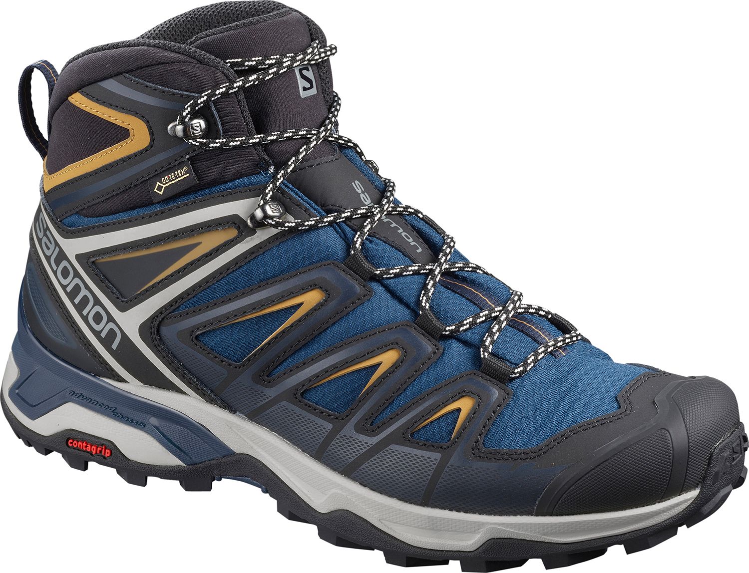 salomon men's x ultra 3 mid gtx waterproof hiking boots