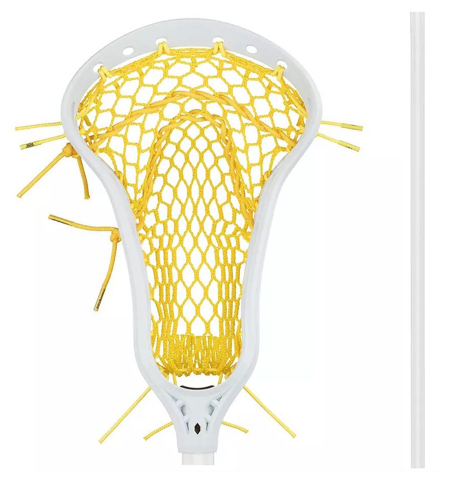 StringKing Women's Complete 2 Pro Offense Lacrosse Stick - Type 4 Mesh Pocket - Metal 3 Pro Shaft