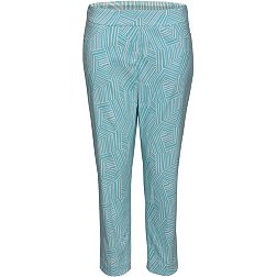 Sport Haley Women's Printed Slim-Sation Cropped Golf Pants