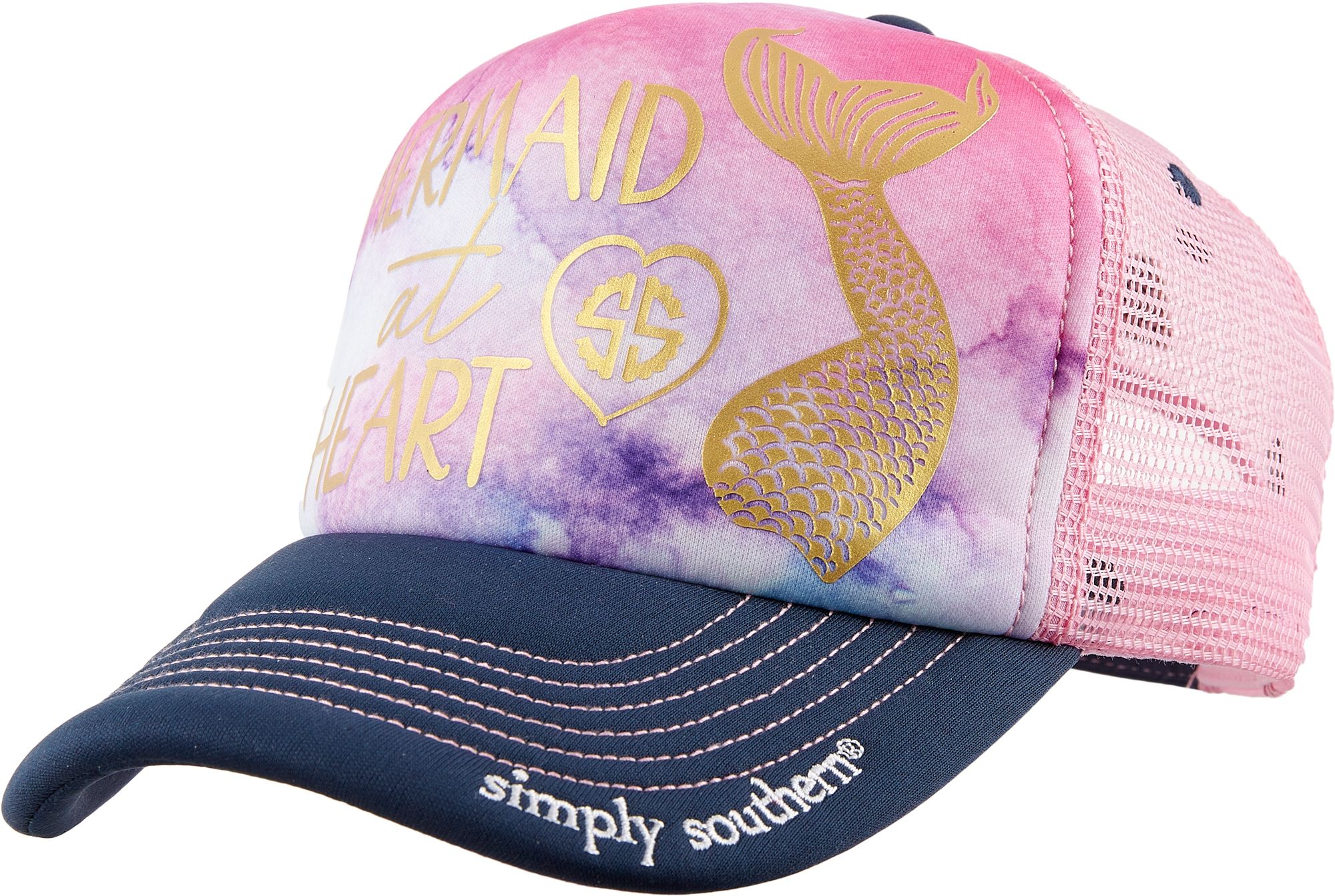 mermaid baseball cap