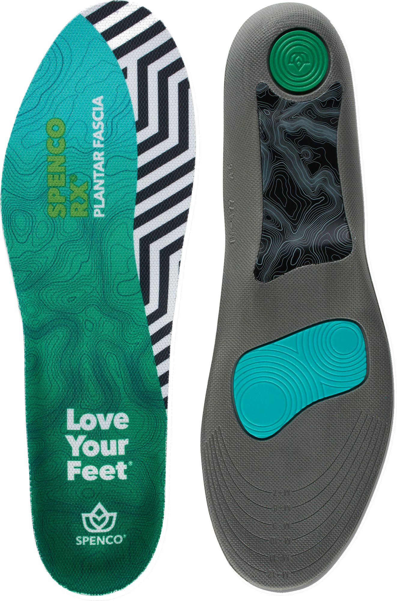 Spenco Men's Full Length Plantar Insoles