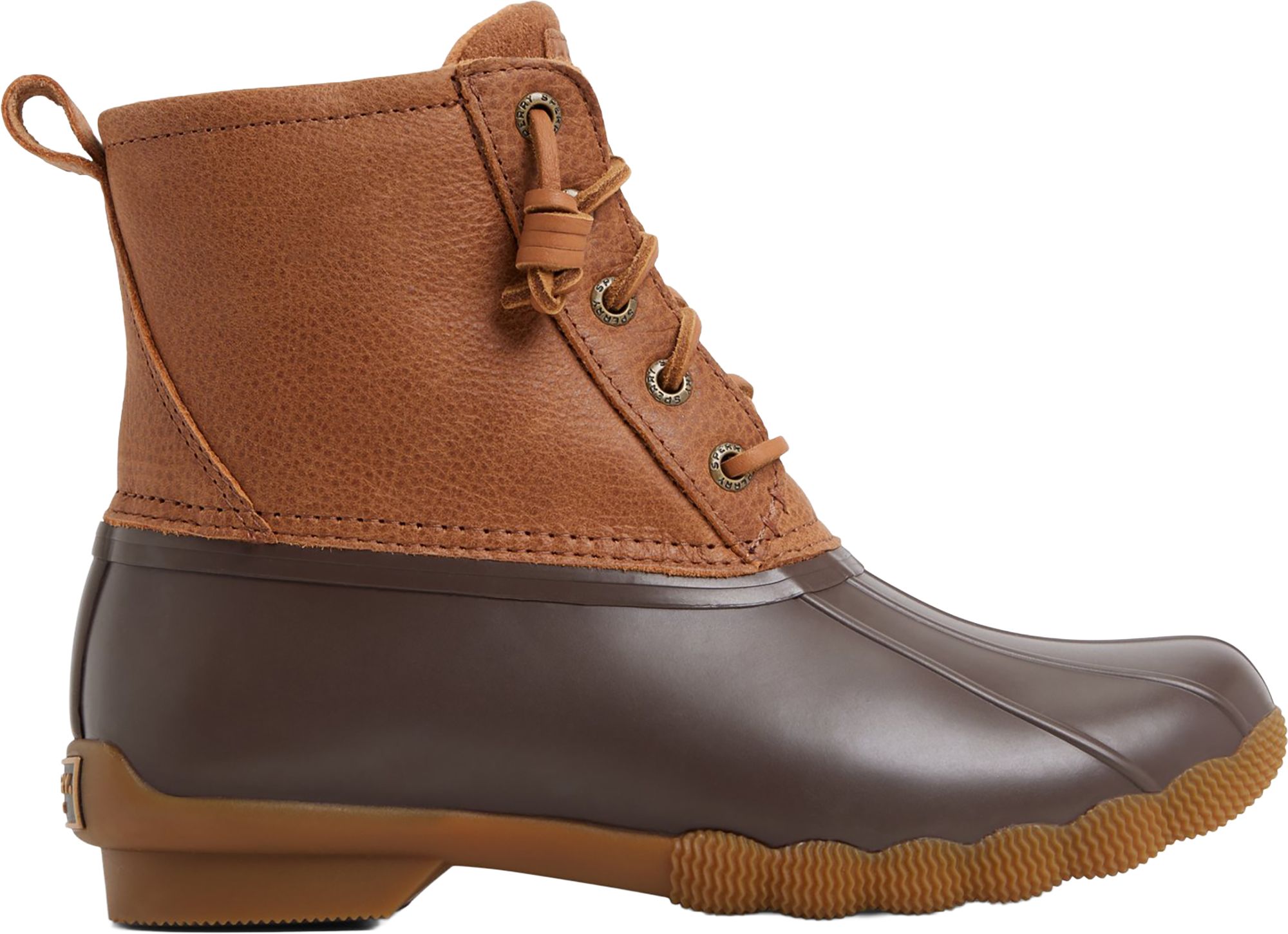 Sperry Women's Saltwater Leather Waterproof Duck Boots