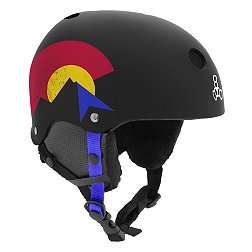 Triple Eight Adult Halo Colorado State Snow Helmet