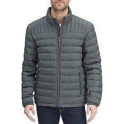 Tommy Hilfiger Men's Packable Logo Quilted Down Jacket