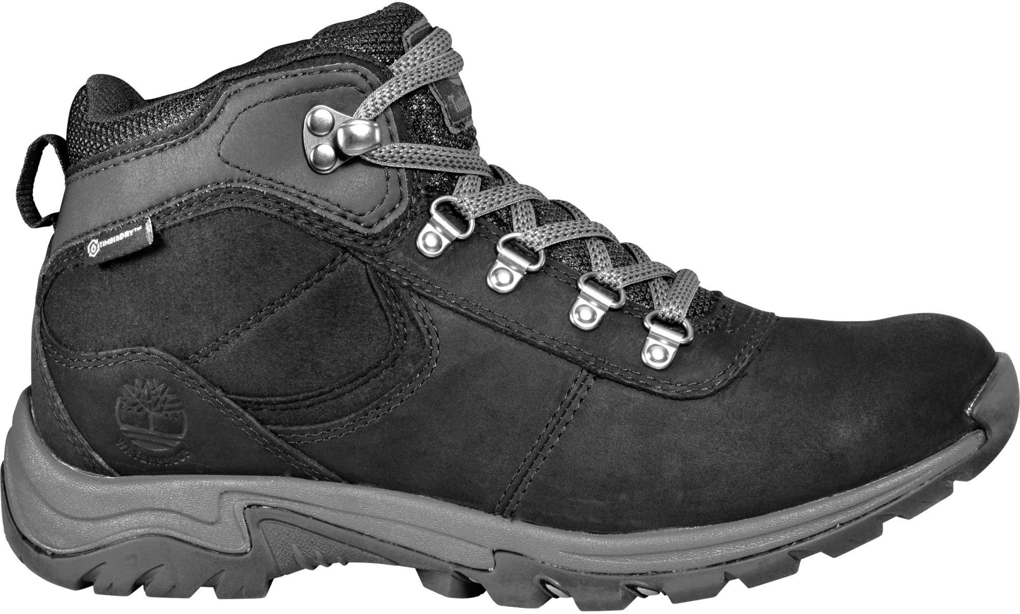 timberland black hiking boots
