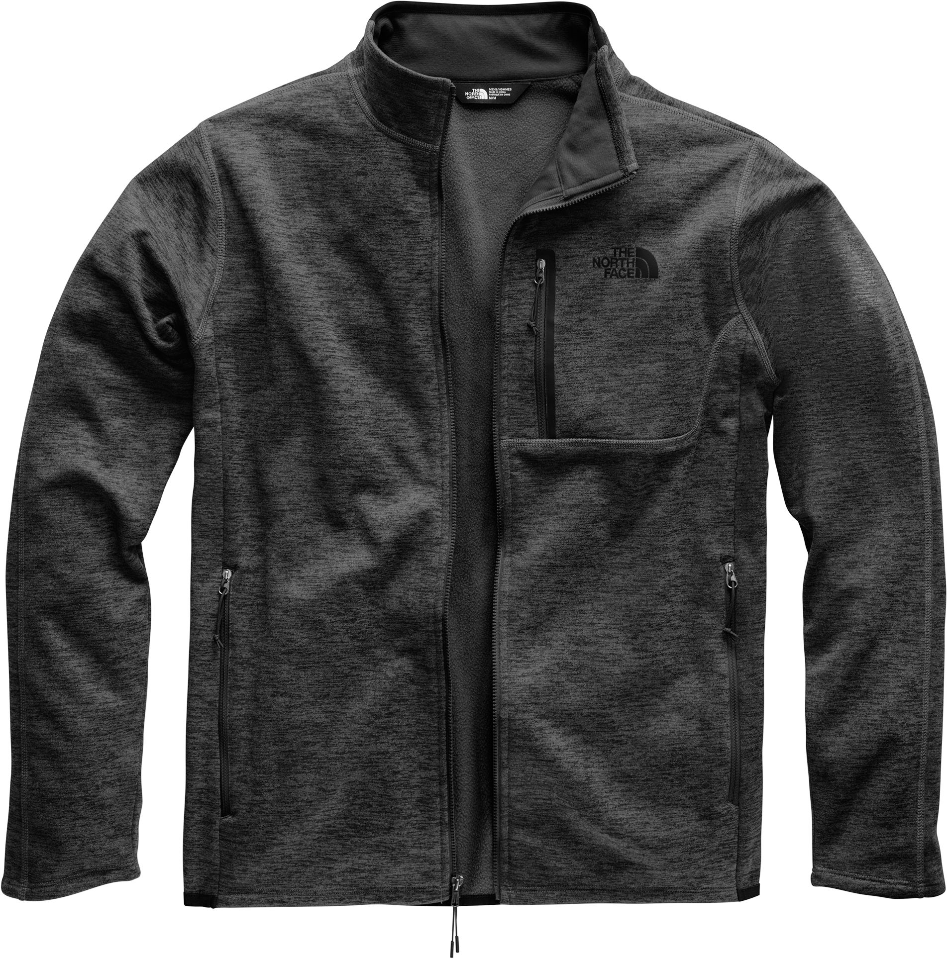 the north face men's cynlands full zip fleece jacket