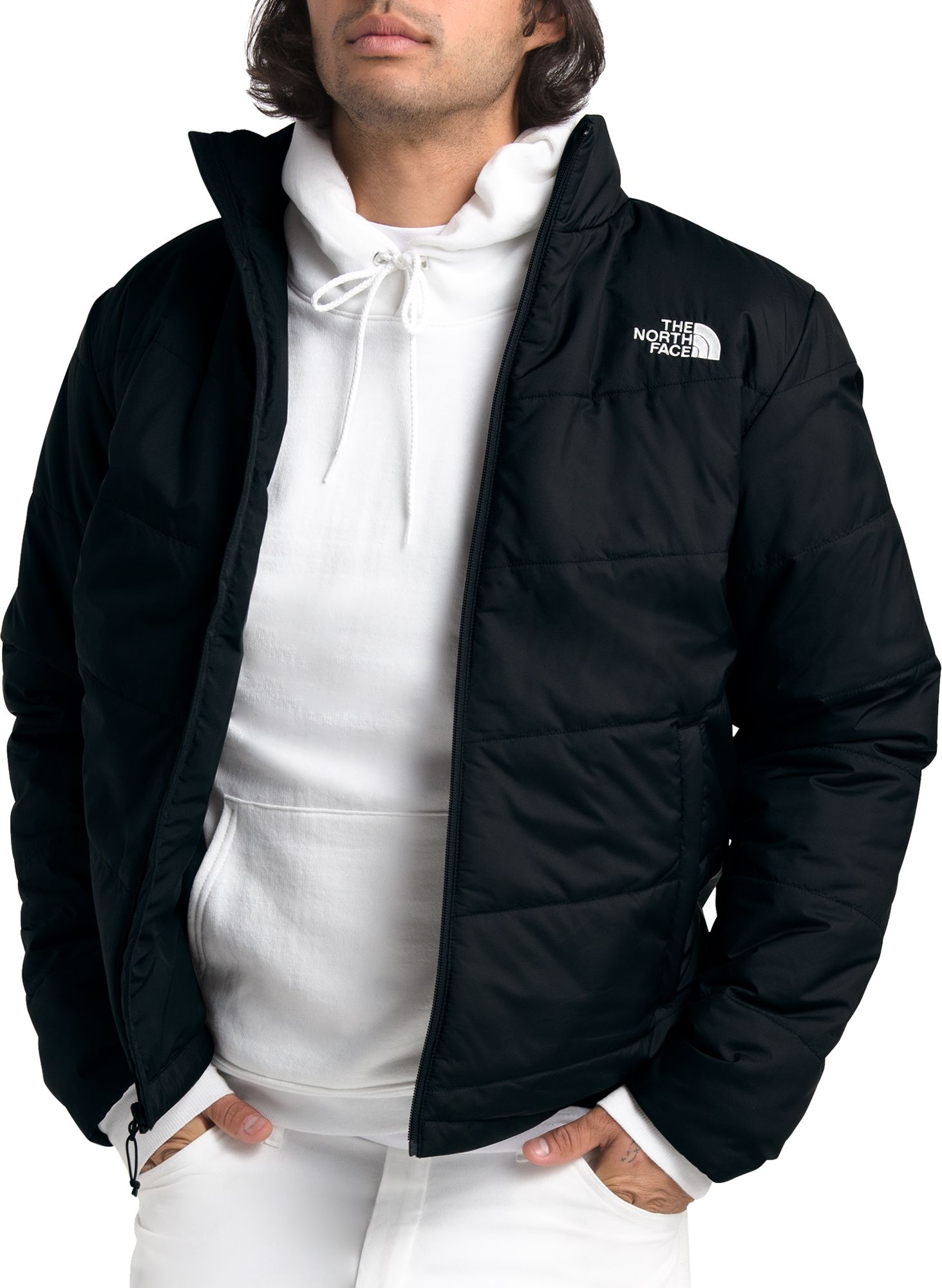 the north face black jacket mens