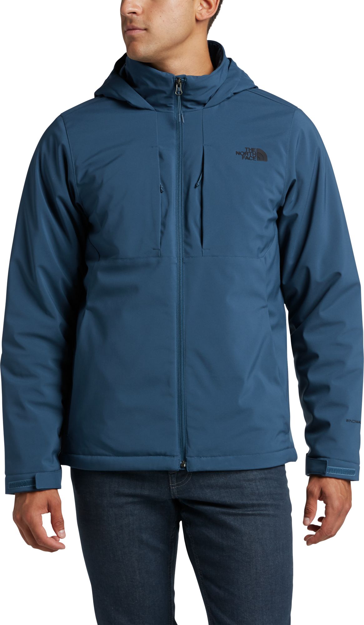 men's apex elevation hooded soft shell jacket