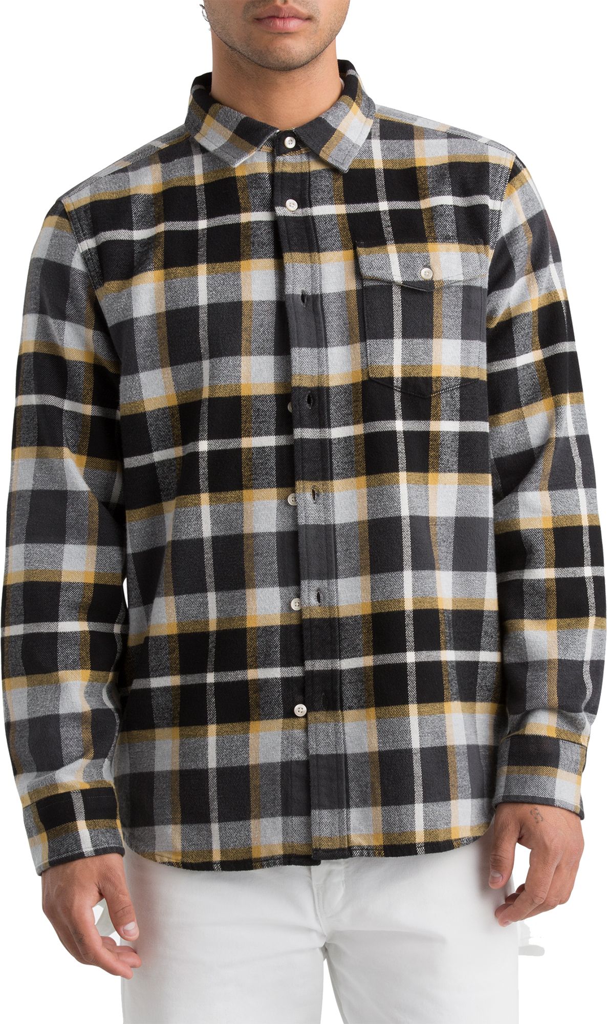 north face flannel shirt mens