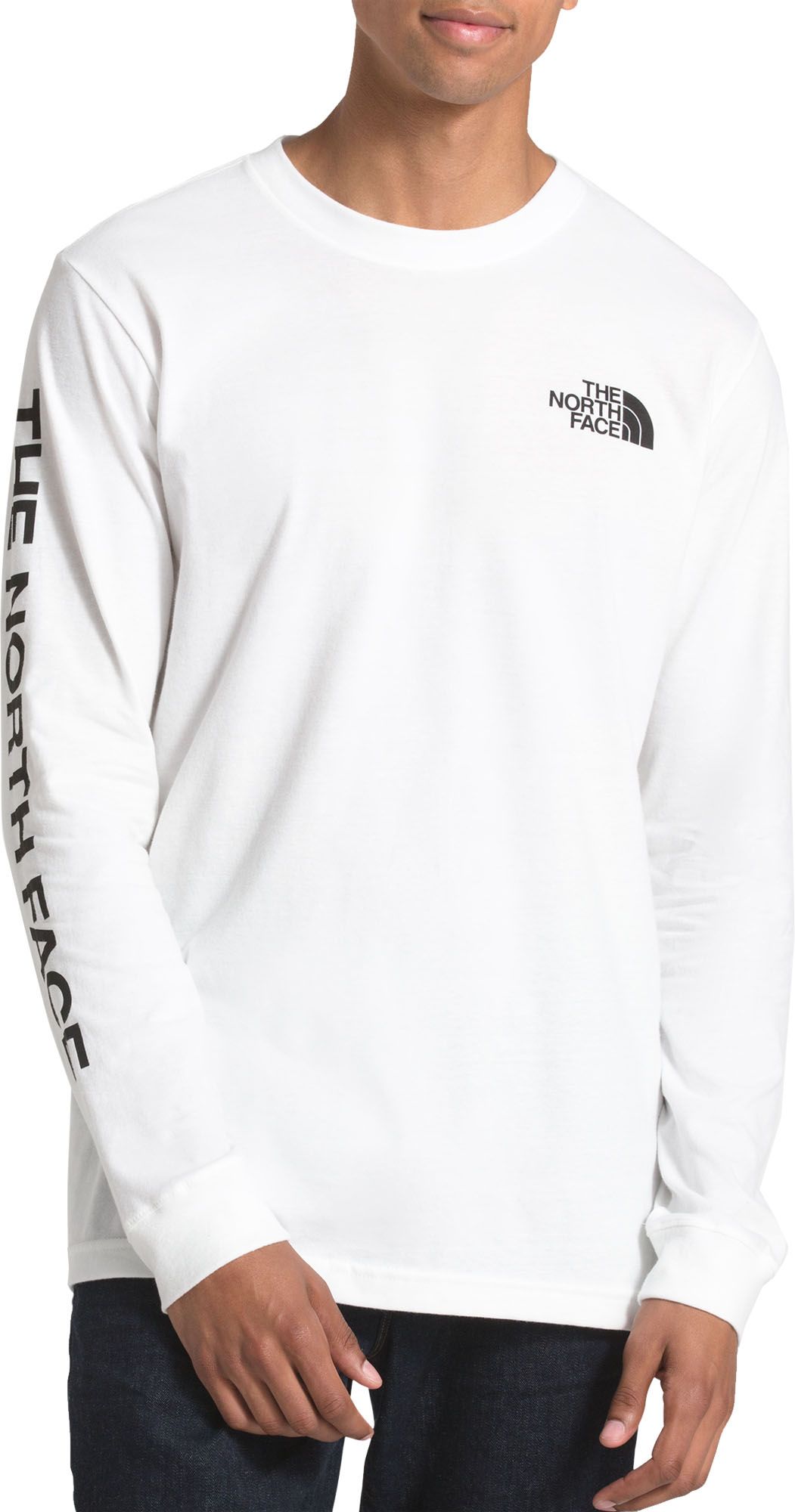 north face men's long sleeve