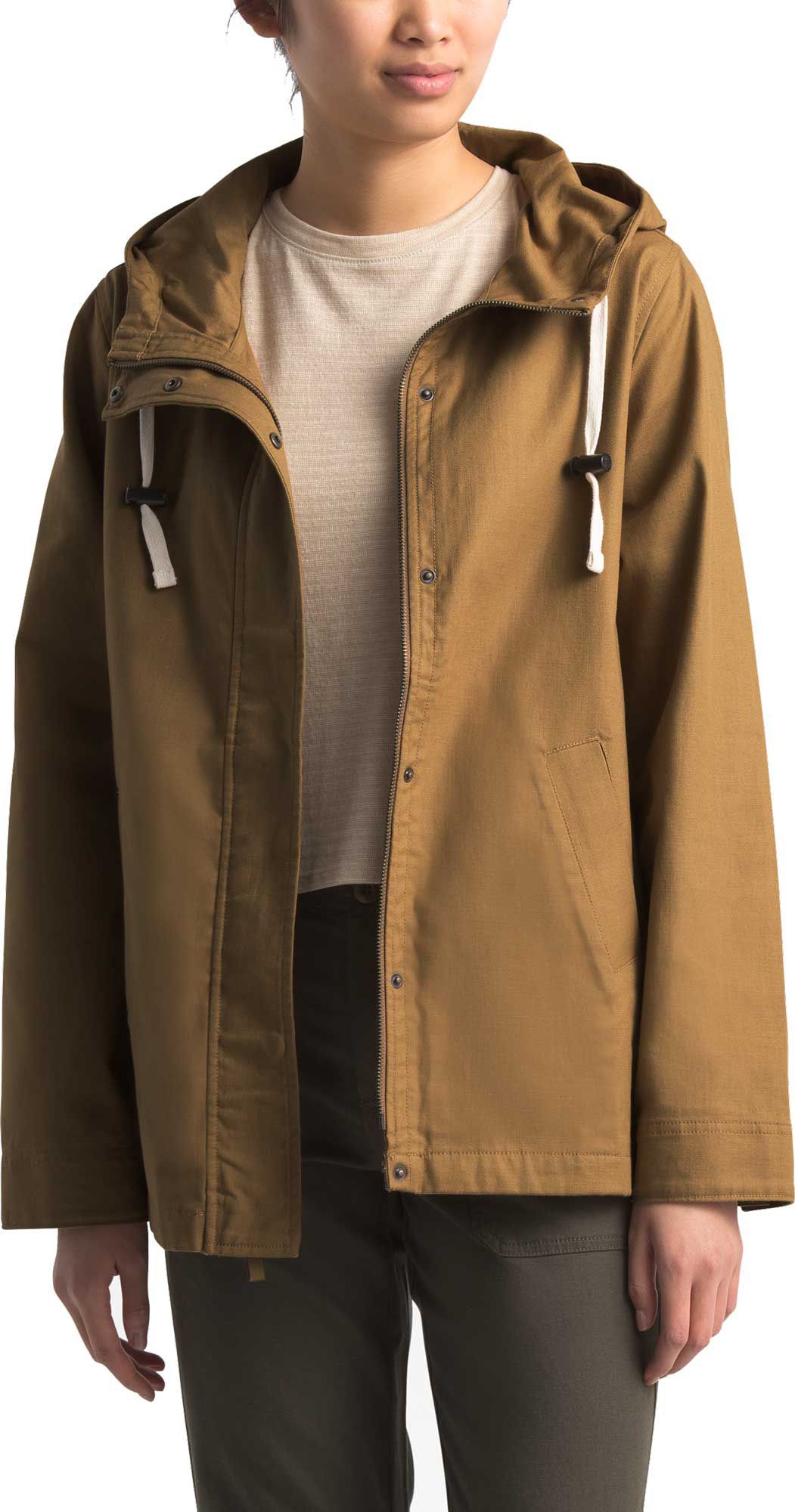 the north face brown hoodie