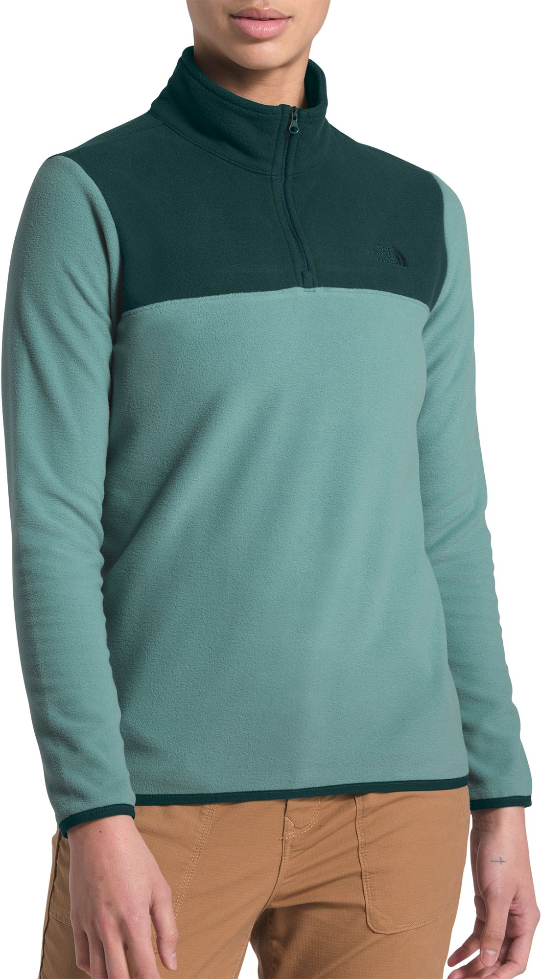 north face quarter zip pullover