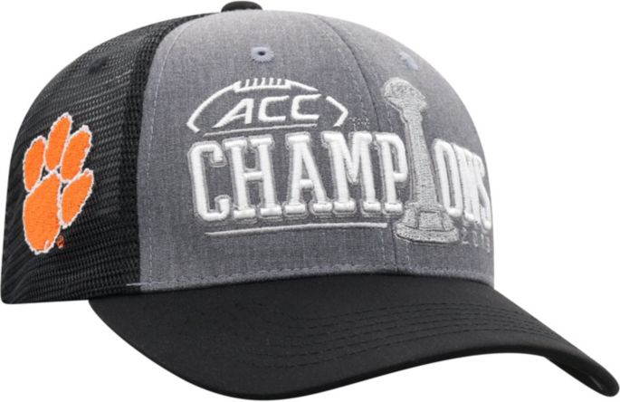 Top Of The World Men S 2019 Acc Football Champions Clemson Tigers Locker Room Hat